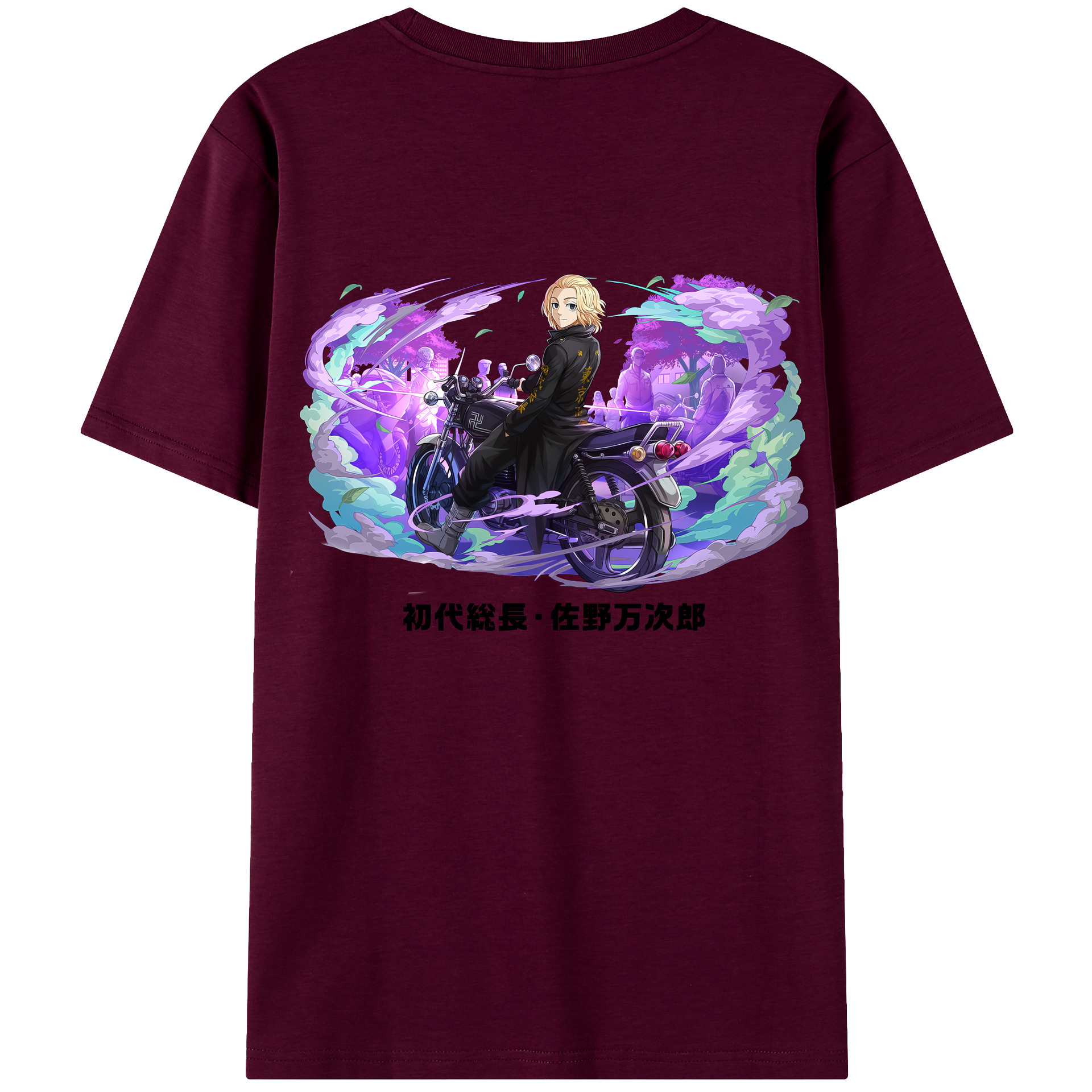 （画像用） 東京リベンジャーズ Tokyo Revengers レディース半袖Tシャツ(バックプリント)